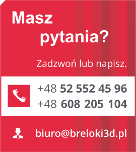 Skontaktuj si� z producentem brelok�w 3D - firm� POLINAL