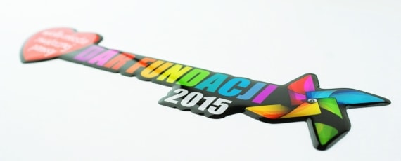 Nalepki 3D w druku cyfrowym - produkcja